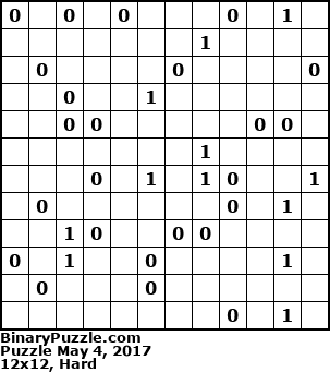 Binary Puzzle
