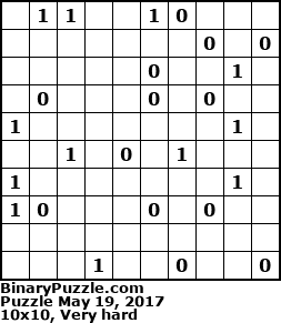 Binary Puzzle