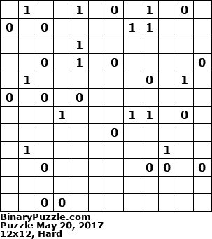 Binary Puzzle