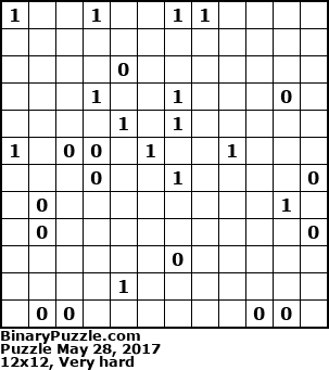 Binary Puzzle