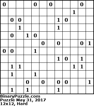 Binary Puzzle