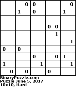 Binary Puzzle