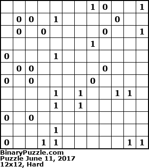 Binary Puzzle