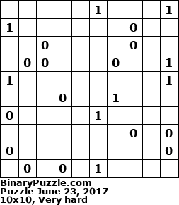 Binary Puzzle