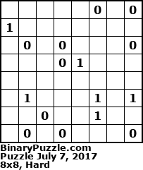 Binary Puzzle