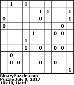 Binary Puzzle