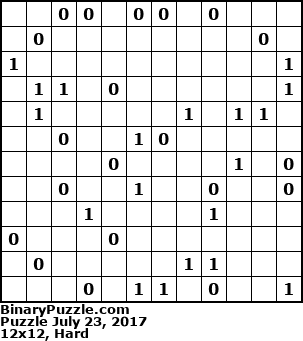 Binary Puzzle