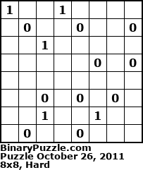 Binary Puzzle