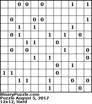 Binary Puzzle