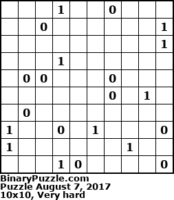 Binary Puzzle