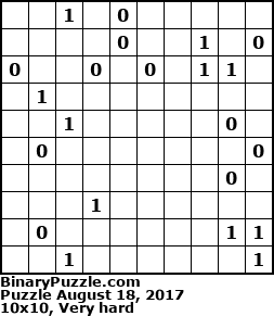 Binary Puzzle