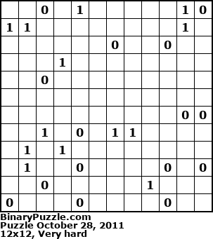 Binary Puzzle