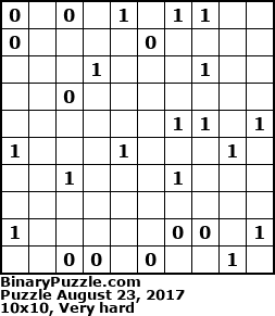 Binary Puzzle