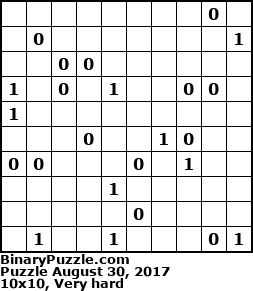 Binary Puzzle