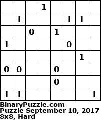 Binary Puzzle