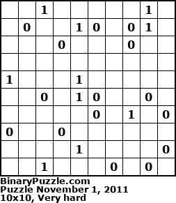 Binary Puzzle