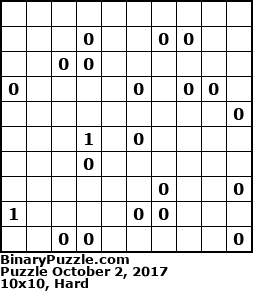 Binary Puzzle