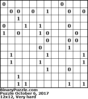 Binary Puzzle