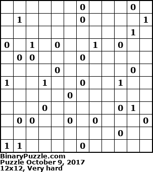 Binary Puzzle