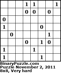 Binary Puzzle