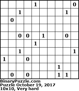 Binary Puzzle