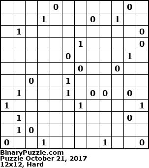 Binary Puzzle