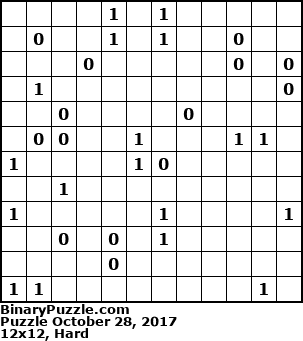 Binary Puzzle
