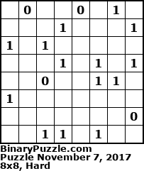 Binary Puzzle