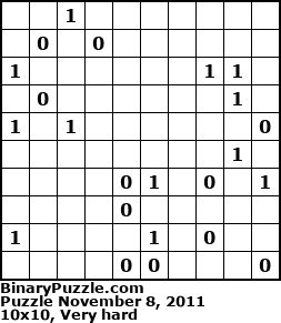 Binary Puzzle