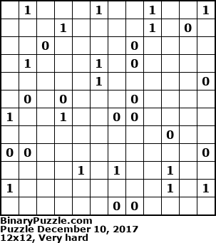 Binary Puzzle