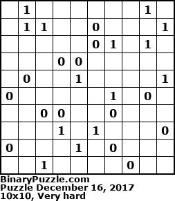 Binary Puzzle