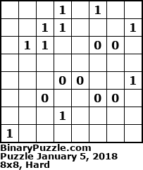 Binary Puzzle