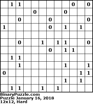 Binary Puzzle