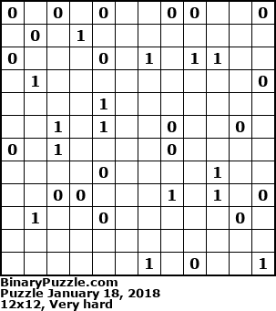 Binary Puzzle