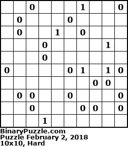Binary Puzzle