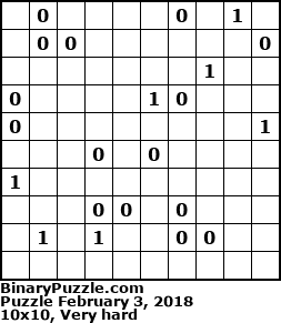 Binary Puzzle