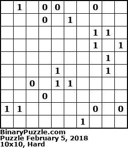 Binary Puzzle
