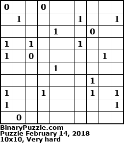 Binary Puzzle