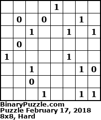 Binary Puzzle