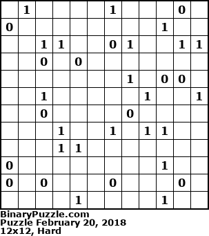 Binary Puzzle