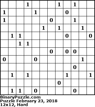 Binary Puzzle
