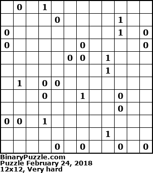 Binary Puzzle