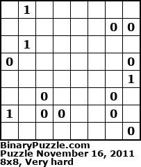 Binary Puzzle