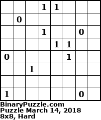 Binary Puzzle