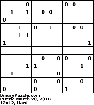 Binary Puzzle