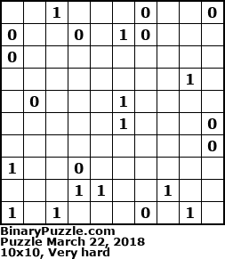 Binary Puzzle