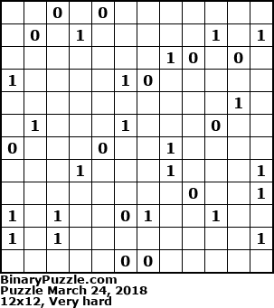 Binary Puzzle