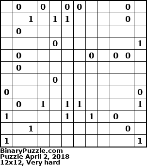 Binary Puzzle