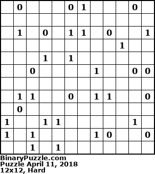 Binary Puzzle