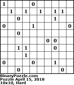 Binary Puzzle